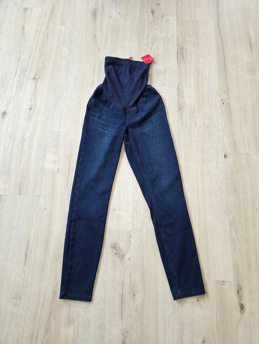 Spanx Mama Ankle Jean-Ish Leggings Twilight Rinse Size Xs